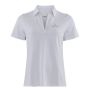 Tech Polo Pique Dame Hvit
